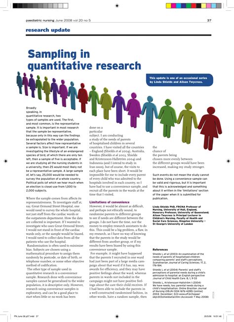 sampling strategies for quantitative research|sampling strategies in research pdf.